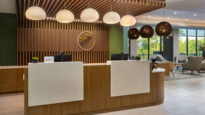 <b>Element by Marriott Bainbridge Lobby</b>. Images powered by <a href="https://www.leonardoworldwide.com/" title="Leonardo Worldwide" target="_blank">Leonardo</a>.