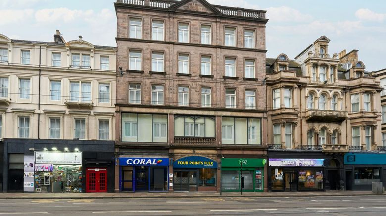 Four Points Flex by Sheraton Edinburgh Exterior. Images powered by <a href="https://www.leonardoworldwide.com" target="_blank" rel="noopener">Leonardo</a>.