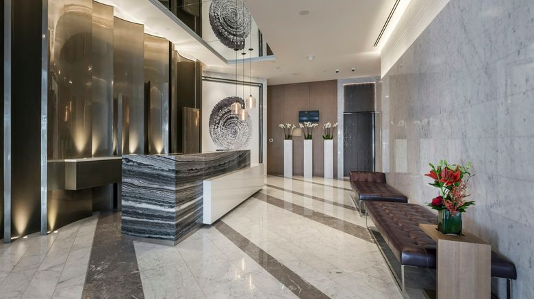 <b>Al Bandar Arjaan Lobby</b>. Images powered by <a href="https://www.leonardoworldwide.com/" title="Leonardo Worldwide" target="_blank">Leonardo</a>.