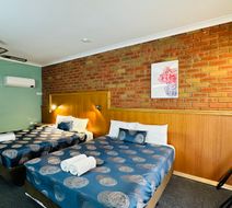 Early Australian Motor Inn Room