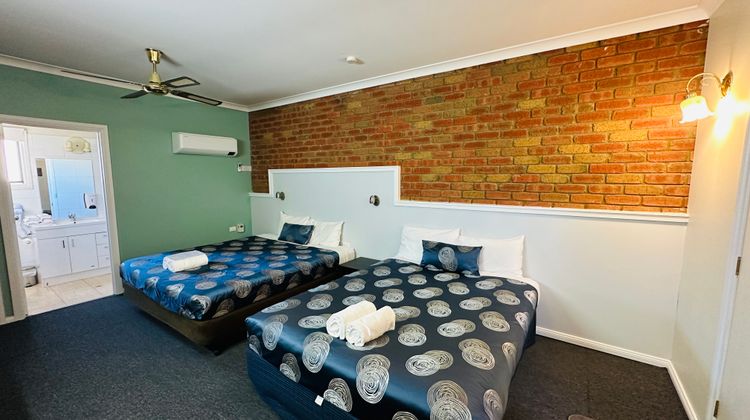 Early Australian Motor Inn Room