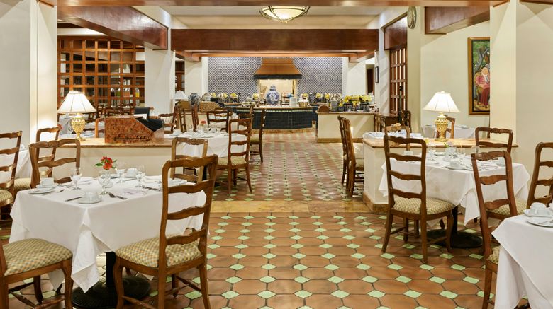 <b>Fiesta Americana Aguascalientes Restaurant</b>. Images powered by <a href="https://www.leonardoworldwide.com/" title="Leonardo Worldwide" target="_blank">Leonardo</a>.