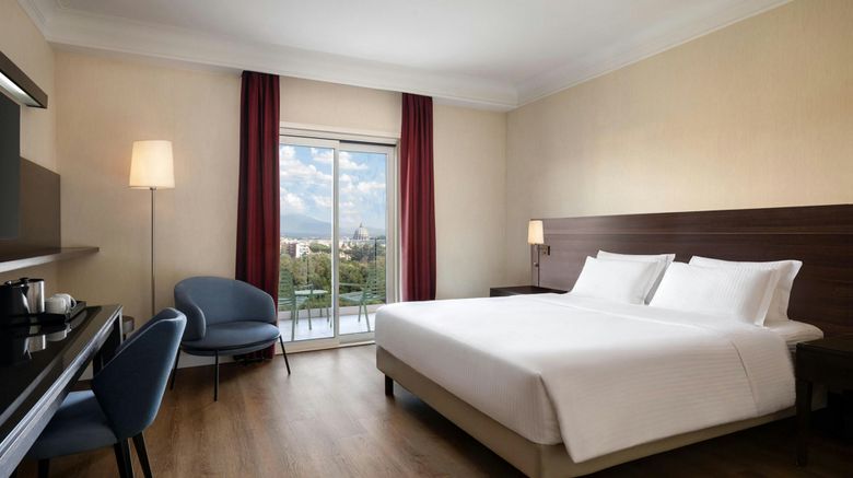 <b>Courtyard by Marriott Rome Central Park Room</b>. Images powered by <a href="https://www.leonardoworldwide.com/" title="Leonardo Worldwide" target="_blank">Leonardo</a>.