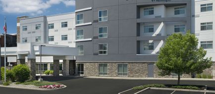 Courtyard Schenectady at Mohawk Harbor Exterior