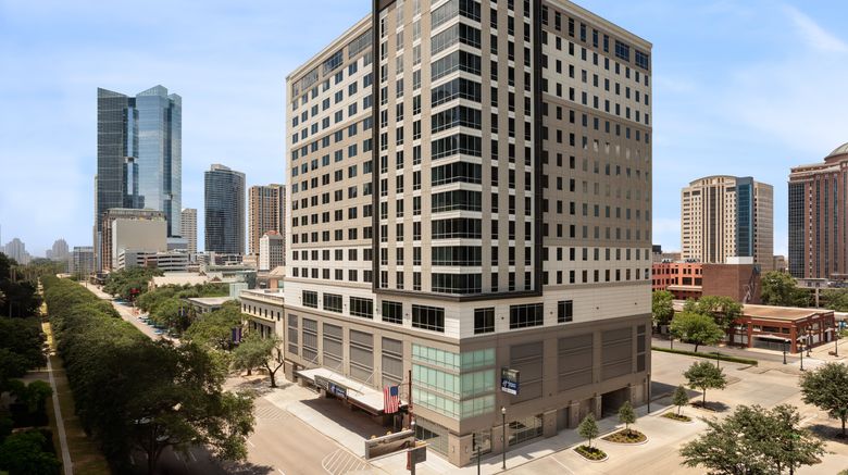 Staybridge Suites Houston Downtown Exterior. Images powered by <a href="https://www.leonardoworldwide.com" target="_blank" rel="noopener">Leonardo</a>.