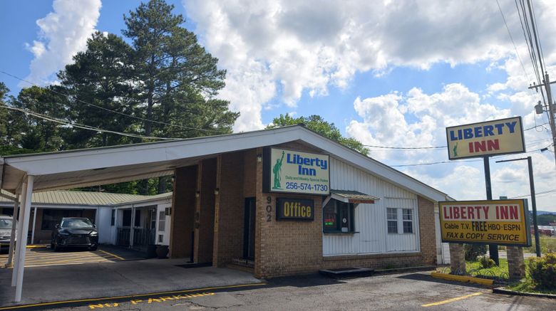 <b>Liberty Inn Exterior</b>. Images powered by <a href="https://www.leonardoworldwide.com/" title="Leonardo Worldwide" target="_blank">Leonardo</a>.