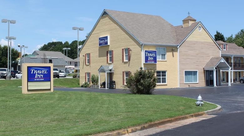 <b>Travel Inn of Buford Exterior</b>. Images powered by <a href="https://www.leonardoworldwide.com/" title="Leonardo Worldwide" target="_blank">Leonardo</a>.