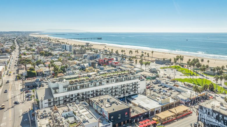 Hotel Erwin Venice Beach Exterior. Images powered by <a href="https://www.leonardoworldwide.com" target="_blank" rel="noopener">Leonardo</a>.