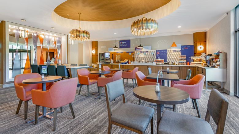 <b>Holiday Inn Express Htl & Stes Univ Area Restaurant</b>. Images powered by <a href="https://www.leonardoworldwide.com/" title="Leonardo Worldwide" target="_blank">Leonardo</a>.