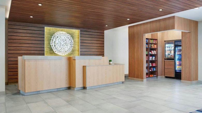 Fairfield Inn  and  Suites Marriott Lobby. Images powered by <a href="https://www.leonardoworldwide.com" target="_blank" rel="noopener">Leonardo</a>.