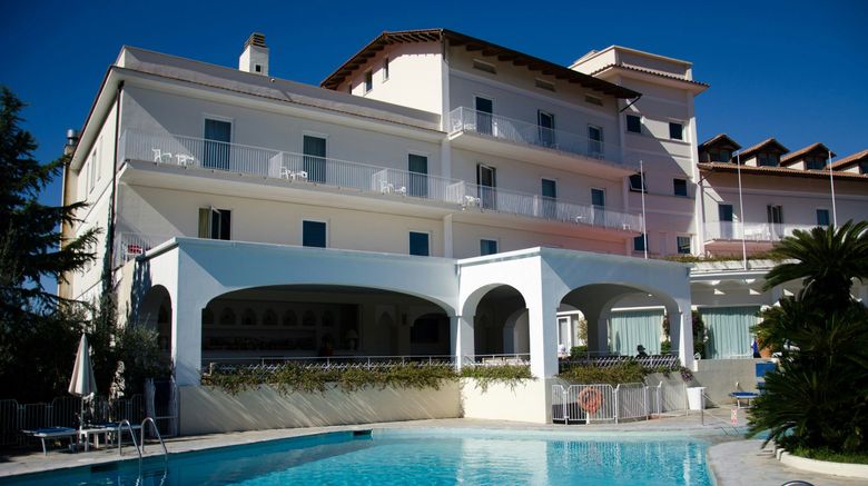 Aminta Grand Hotel Exterior. Images powered by <a href="https://www.leonardoworldwide.com" target="_blank" rel="noopener">Leonardo</a>.