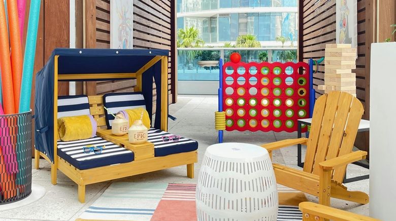 <b>Kimpton Epic Hotel Recreation</b>. Images powered by <a href="https://www.leonardoworldwide.com/" title="Leonardo Worldwide" target="_blank">Leonardo</a>.