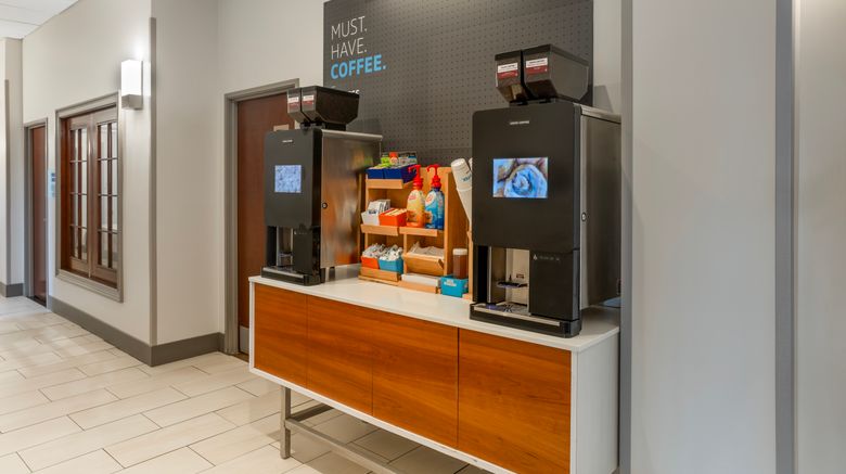 <b>Holiday Inn Express Hotel & Suites Restaurant</b>. Images powered by <a href="https://www.leonardoworldwide.com/" title="Leonardo Worldwide" target="_blank">Leonardo</a>.