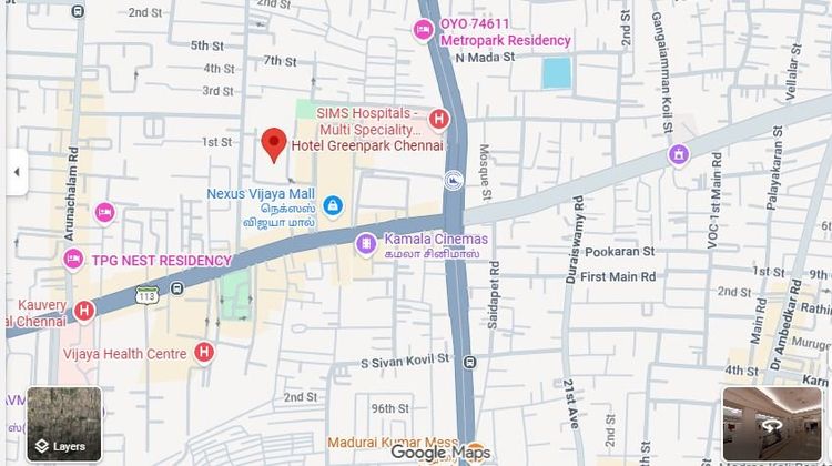 Hotel Greenpark Chennai Other
