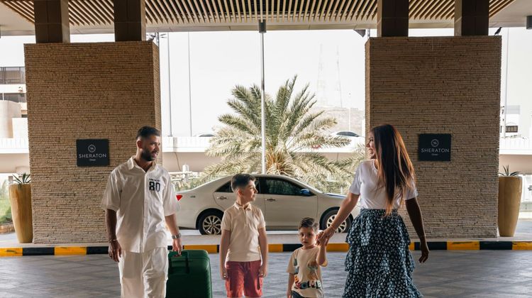 Sheraton Oman Hotel Exterior