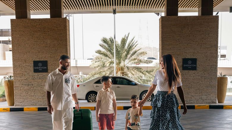 <b>Sheraton Oman Hotel Exterior</b>. Images powered by <a href="https://www.leonardoworldwide.com/" title="Leonardo Worldwide" target="_blank">Leonardo</a>.