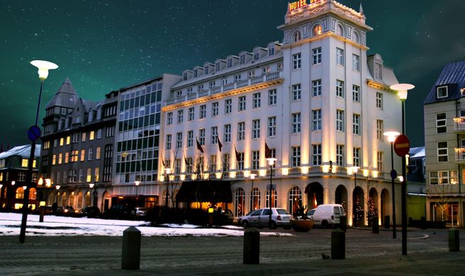 Hotel Borg Exterior