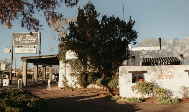 El Rey Court Exterior