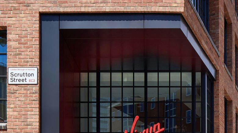 Virgin Hotels London-Shoreditch Exterior. Images powered by <a href="https://www.leonardoworldwide.com" target="_blank" rel="noopener">Leonardo</a>.