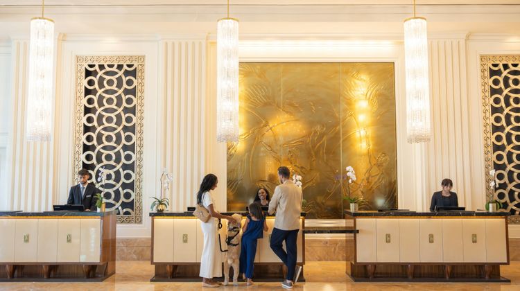 Trump International Hotel Las Vegas Lobby