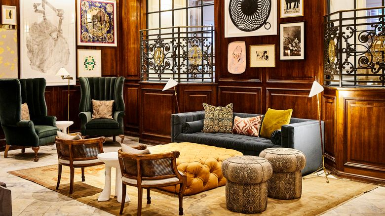 <b>The Adolphus, Autograph Collection Lobby</b>. Images powered by <a href="https://www.leonardoworldwide.com/" title="Leonardo Worldwide" target="_blank">Leonardo</a>.