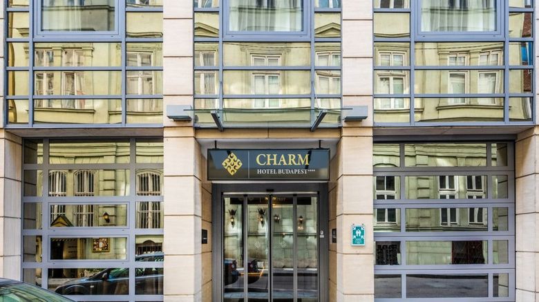 Charm Hotel Budapest Exterior. Images powered by <a href="https://www.leonardoworldwide.com" target="_blank" rel="noopener">Leonardo</a>.