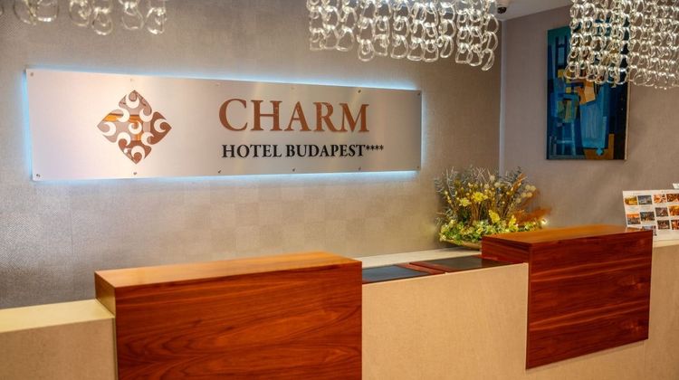 Charm Hotel Budapest Lobby