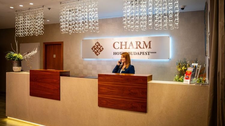 Charm Hotel Budapest Lobby
