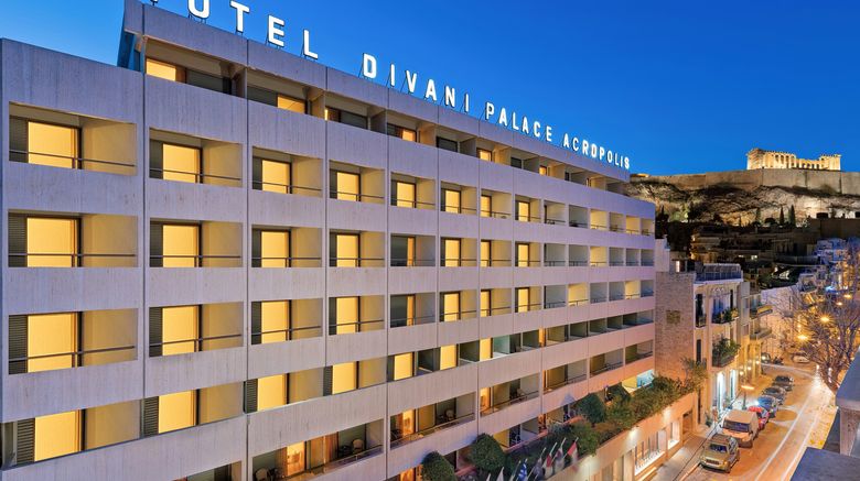 Divani Palace Acropolis Exterior. Images powered by <a href="https://www.leonardoworldwide.com" target="_blank" rel="noopener">Leonardo</a>.