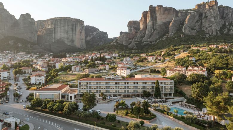 Divani Meteora Hotel Exterior. Images powered by <a href="https://www.leonardoworldwide.com" target="_blank" rel="noopener">Leonardo</a>.