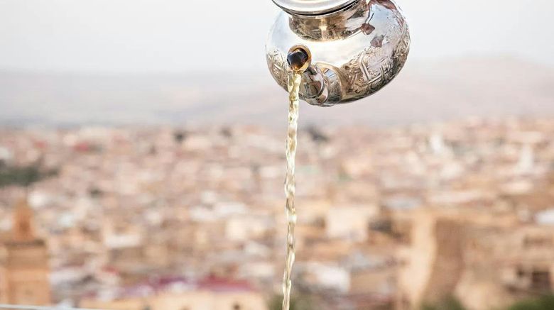 <b>Riad Fes Restaurant</b>. Images powered by <a href="https://www.leonardoworldwide.com/" title="Leonardo Worldwide" target="_blank">Leonardo</a>.