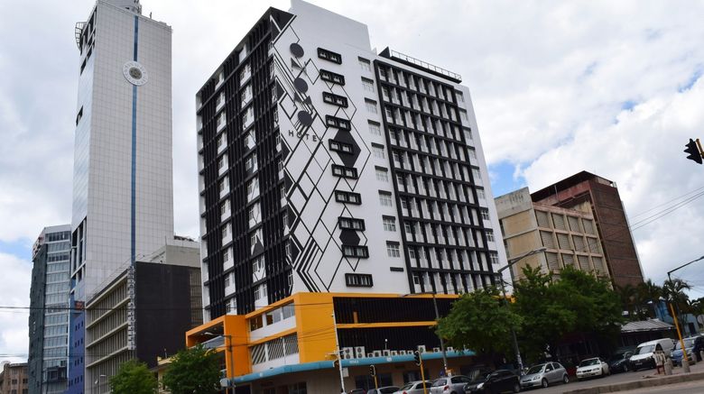 <b>Onomo Hotel Maputo Exterior</b>. Images powered by <a href="https://www.leonardoworldwide.com/" title="Leonardo Worldwide" target="_blank">Leonardo</a>.