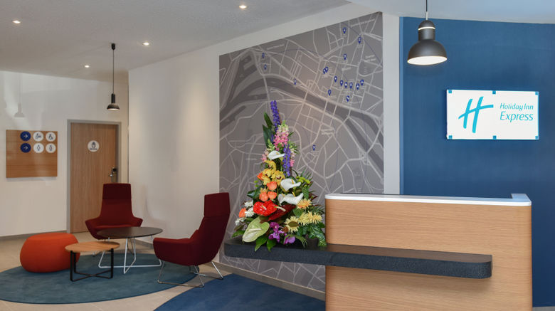 <b>Holiday Inn Express Rouen Rive Gauche Exterior</b>. Images powered by <a href="https://www.leonardoworldwide.com/" title="Leonardo Worldwide" target="_blank">Leonardo</a>.