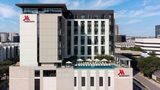 <b>Marriott Dallas Uptown Exterior</b>. Images powered by <a href="https://www.leonardoworldwide.com/" title="Leonardo Worldwide" target="_blank">Leonardo</a>.