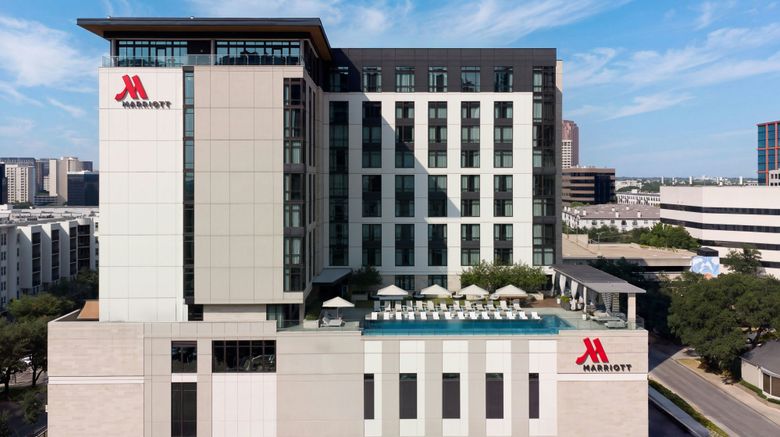 <b>Marriott Dallas Uptown Exterior</b>. Images powered by <a href="https://www.leonardoworldwide.com/" title="Leonardo Worldwide" target="_blank">Leonardo</a>.