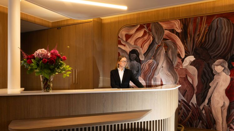 Grand Hotel Turin Lobby