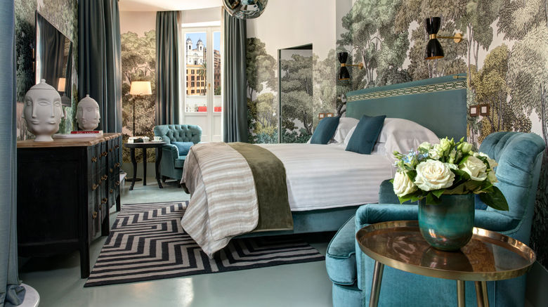 <b>Rocco Forte House Roma Suite</b>. Images powered by <a href="https://www.leonardoworldwide.com/" title="Leonardo Worldwide" target="_blank">Leonardo</a>.