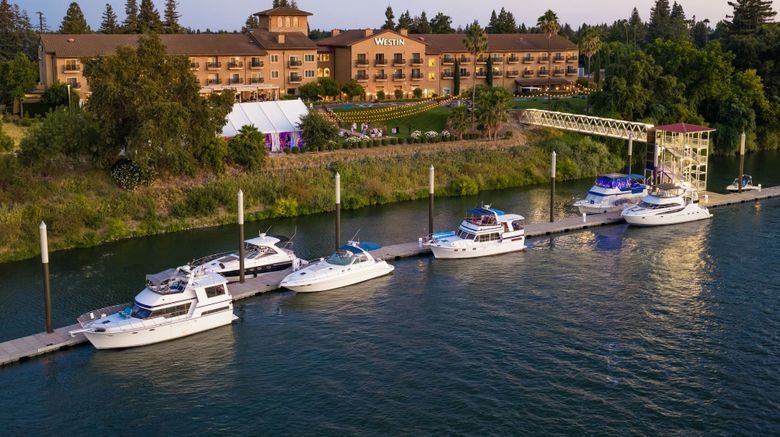 The Westin Sacramento Riverfront Hotel  and  Spa Exterior. Images powered by <a href="https://www.leonardoworldwide.com" target="_blank" rel="noopener">Leonardo</a>.