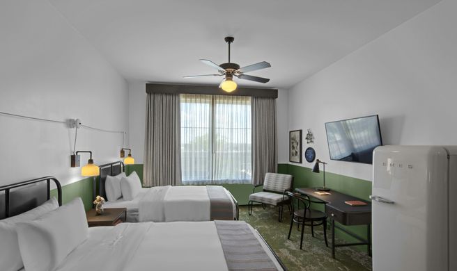 Cotton Court Hotel Room