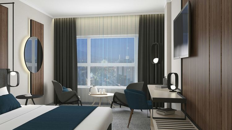 Rosslyn Central Park Hotel Room
