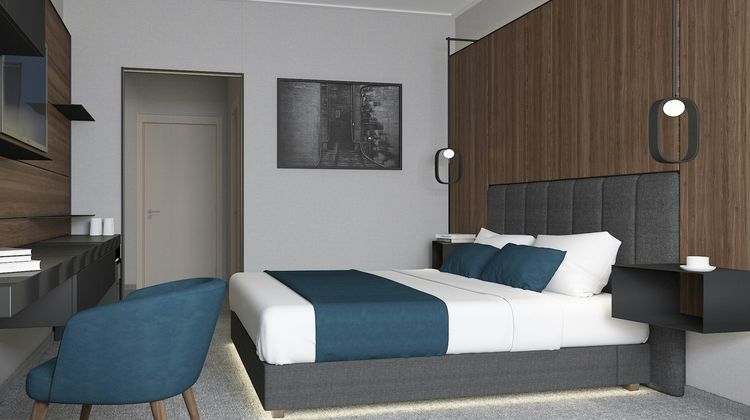 Rosslyn Central Park Hotel Room