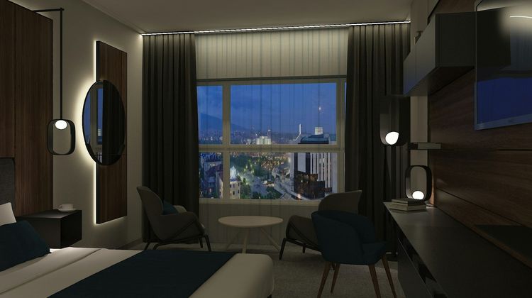 Rosslyn Central Park Hotel Room