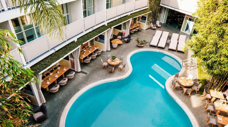 Avalon Hotel Beverly Hills, Design Hotel Pool