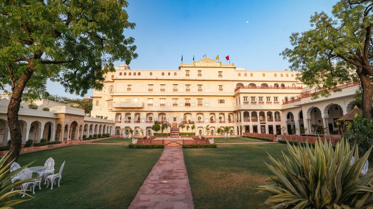 The Raj Palace Exterior