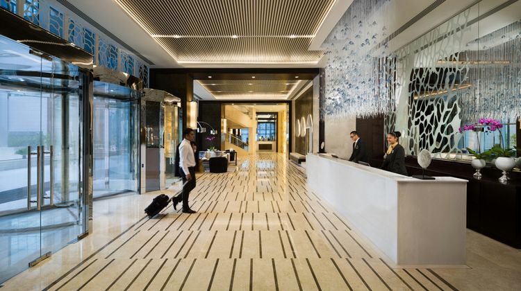 Beach Rotana Residences Lobby