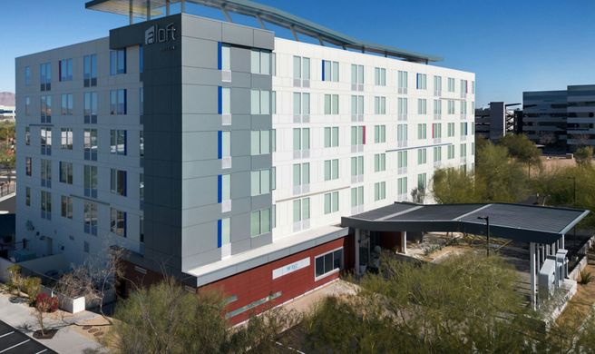 Aloft Phoenix Airport Exterior