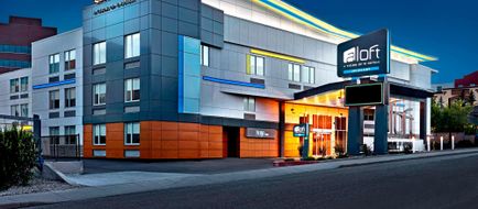 aloft Calgary University Exterior