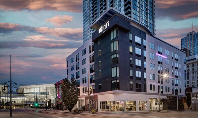 aloft Denver Downtown Exterior