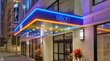 <b>Aloft Houston Downtown Exterior</b>. Images powered by <a href="https://www.leonardoworldwide.com/" title="Leonardo Worldwide" target="_blank">Leonardo</a>.