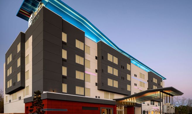 Aloft Houston Shenandoah Exterior